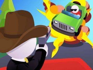 Rage Road Online - Car Shooting Game