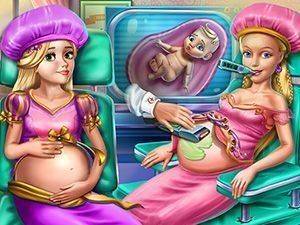 Goldie Princesses Pregnant Check up Online Game