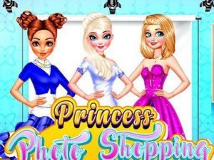 Princess Photo Shopping Dressup Online Game