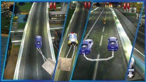 Chained Impossible Driving Police Cars Online Game