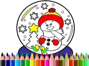 Holiday Art Coloring Book Online