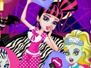 Monster Slumber Party Funny Faces Online Game