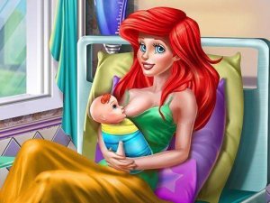 Princess Mermaid Mommy Birth Online Game