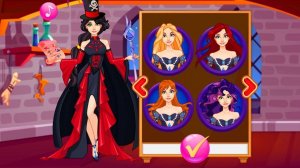 Princess Villains Dress Up Game