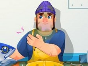 Clumsy Fisherman Rescue Puzzle